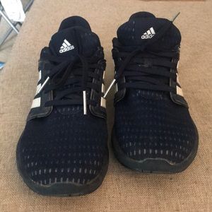 Navy Adidas shoes